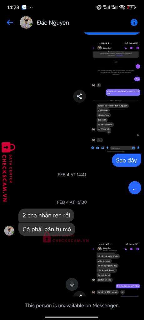 666000567868 Vo Thi Anh Ly SeABank bị cảnh báo lừa đảo scam