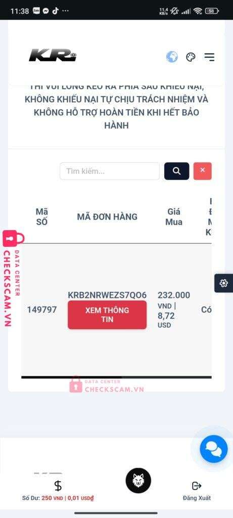 8006969696969 Ho Tan Dai MB bị cảnh báo lừa đảo scam