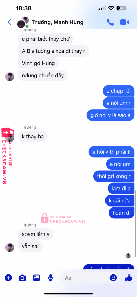 10001290329 NGUYEN VAN TRUONG TP BANK bị cảnh báo lừa đảo scam