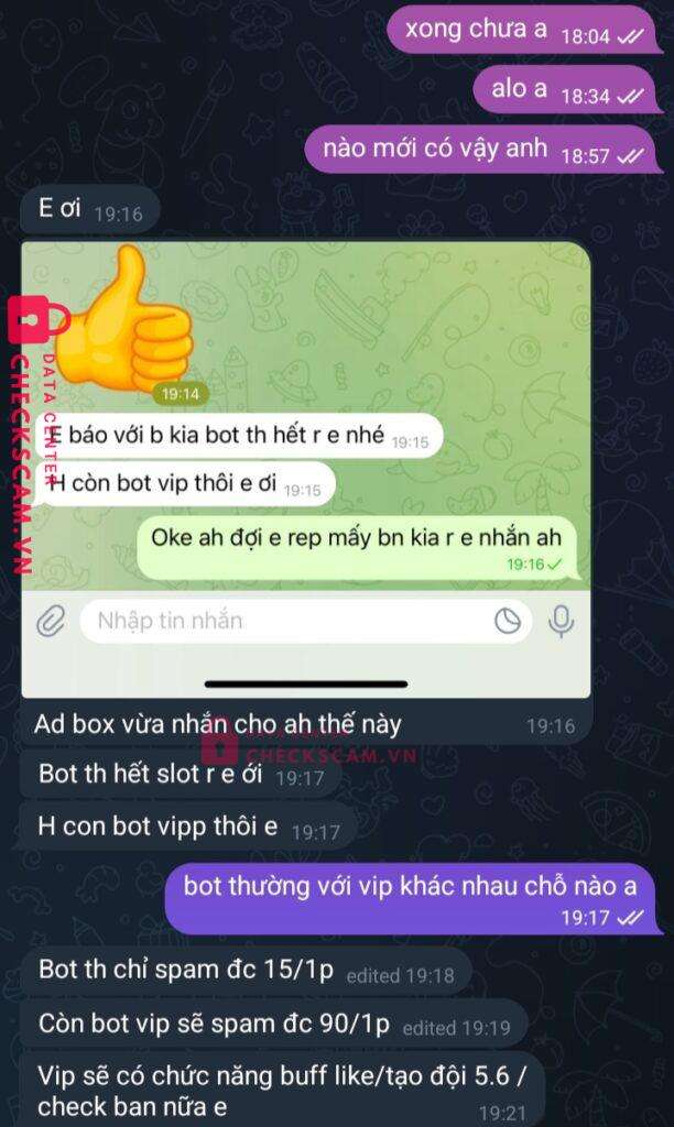 100881814157 NGUYEN NHAT TAN MB bị cảnh báo lừa đảo scam