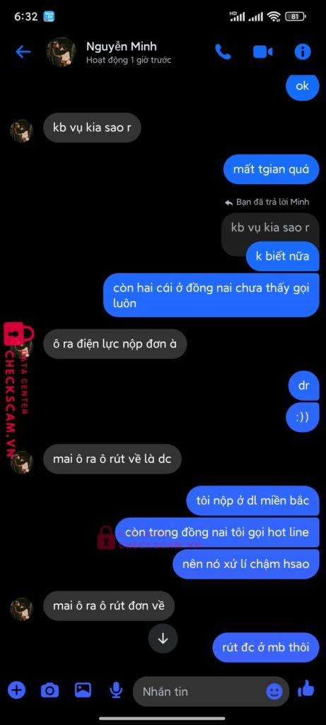 101883896584 NGUYEN THI KIEU NHIEN Vietinbank bị cảnh báo lừa đảo scam