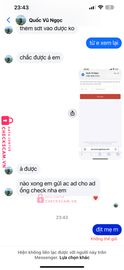 107882703884 NGUYEN DUC LINH Vietinbank bị cảnh báo lừa đảo scam