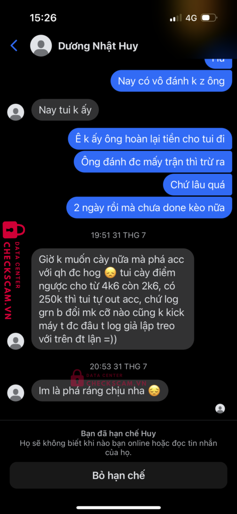 108879994590 NGUYEN THI TRANG Vietinbank bị cảnh báo lừa đảo scam