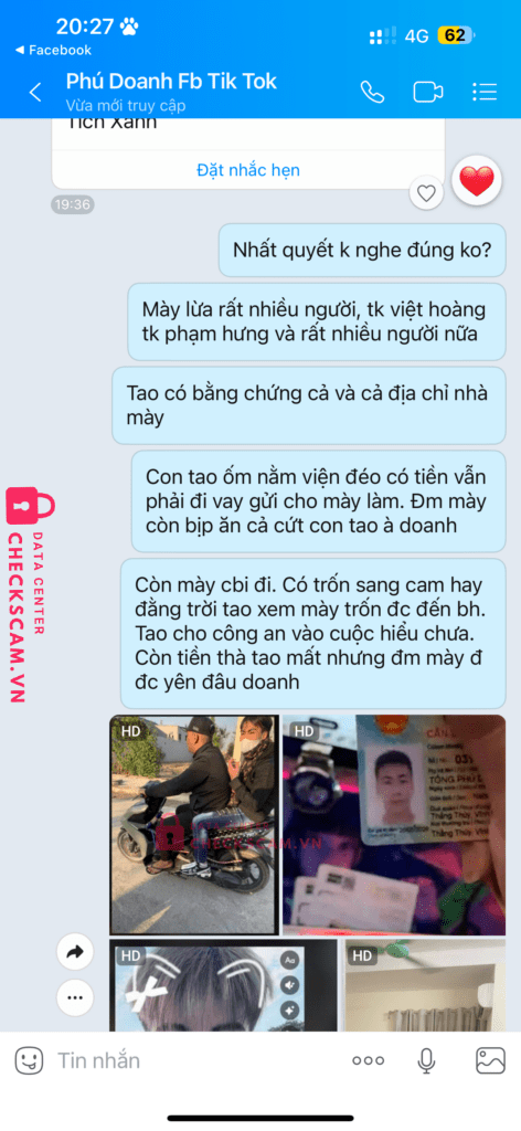 110344444 Tong Phu Doanh MB bị cảnh báo lừa đảo scam