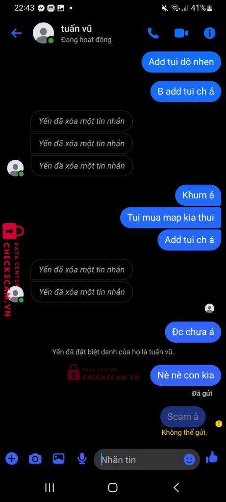 112112152707 BUI SY HAI DANG MB bị cảnh báo lừa đảo scam