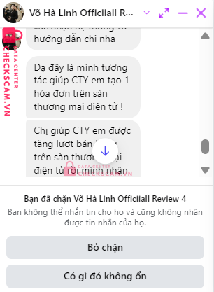 11462300714545 HA LINH VP BANK bị cảnh báo lừa đảo scam