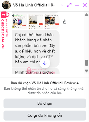 11462300714545 HA LINH VP BANK bị cảnh báo lừa đảo scam