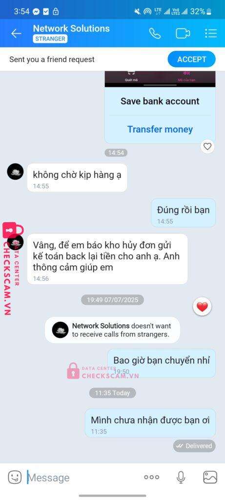 11501651 TRAN QUOC TRONG ACB bị cảnh báo lừa đảo scam