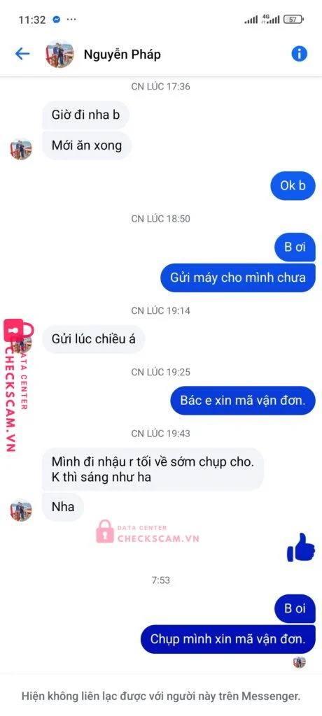119960707 NGUYEN TRONG PHAP VIB bị cảnh báo lừa đảo scam