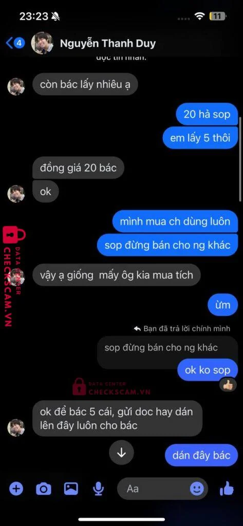 1234432169 NGUYEN THANH DUY Techcombank bị cảnh báo lừa đảo scam