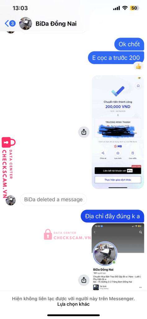 18980899999 TRUONG MINH THANH Techcombank bị cảnh báo lừa đảo scam