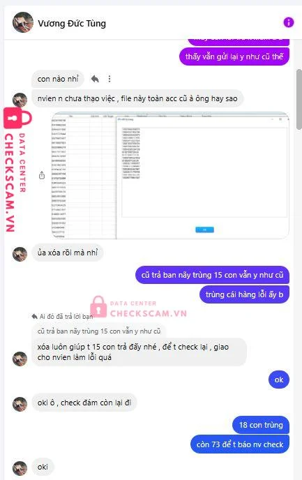 19035405180013 Vuong Duc Tung Techcombank bị cảnh báo lừa đảo scam