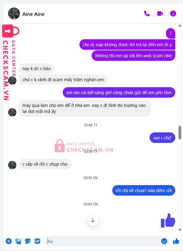 19036470485014 NGUYEN THI HANG Techcombank bị cảnh báo lừa đảo scam