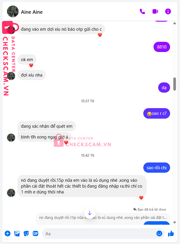 19036470485014 NGUYEN THI HANG Techcombank bị cảnh báo lừa đảo scam