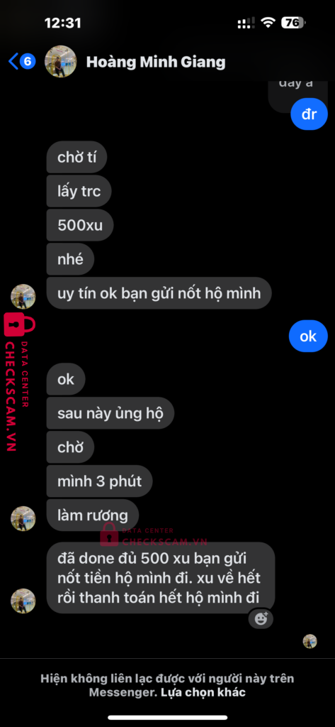 19038208317014 Nguyen Van Giang Techcombank bị cảnh báo lừa đảo scam