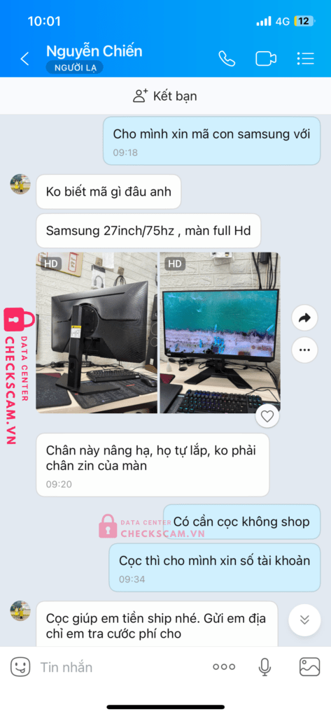 19038302603012 NGUYEN VAN CHIEN Techcombank bị cảnh báo lừa đảo scam
