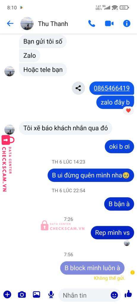 19040048863011 HO QUOC HUY Techcombank bị cảnh báo lừa đảo scam