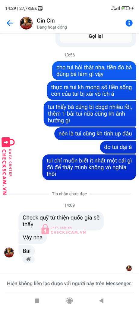 19050732880011 NGUYEN THANH THIEN Techcombank bị cảnh báo lừa đảo scam