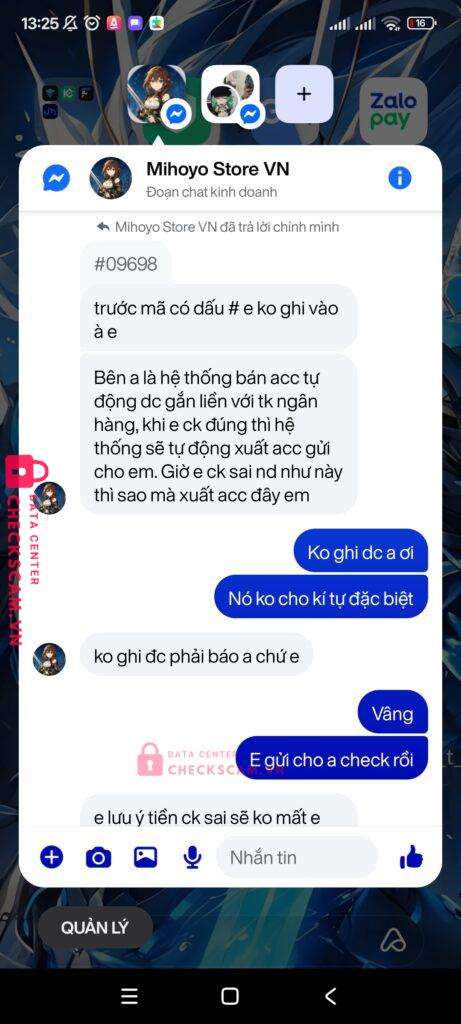 1906604830981 TRINH VAN VU VP BANK bị cảnh báo lừa đảo scam