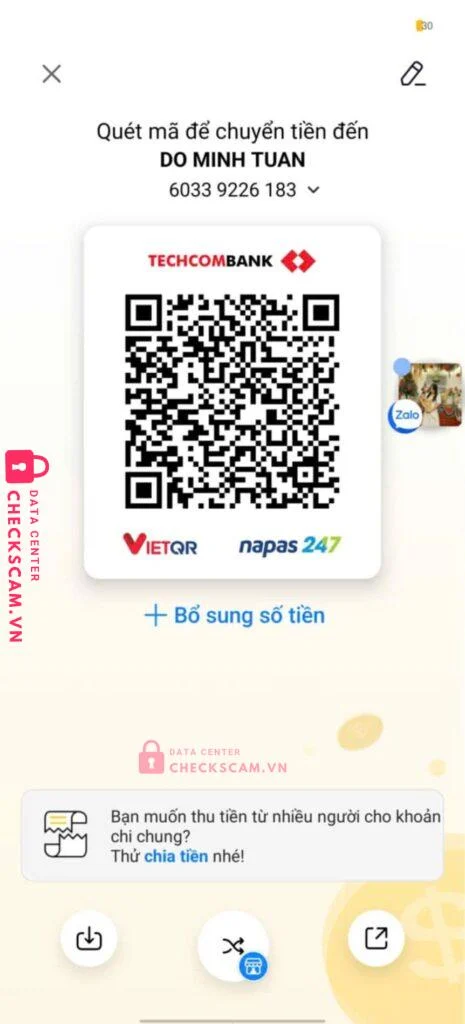 19072826516013 DO MINH TUAN Techcombank bị cảnh báo lừa đảo scam