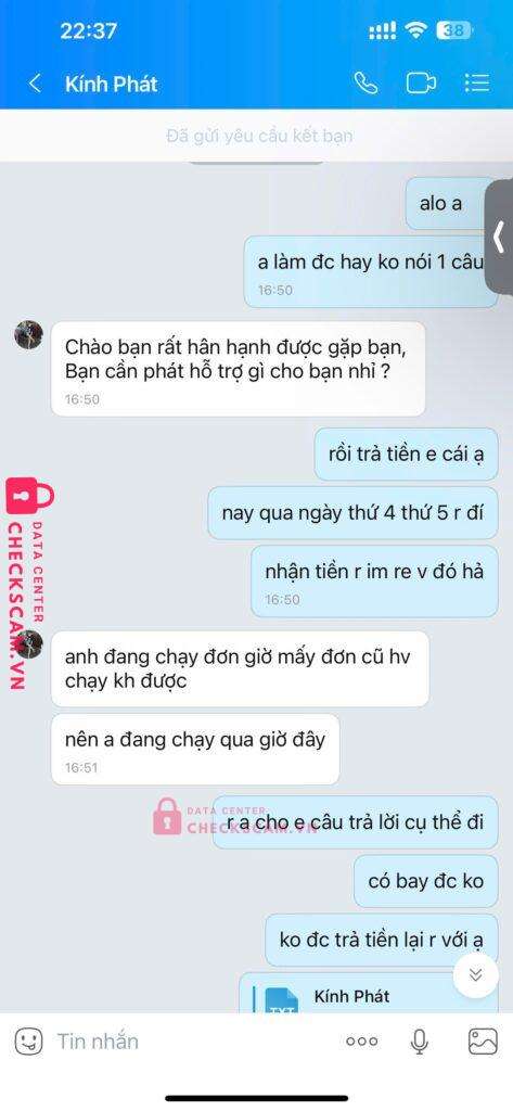 19072954878017 Ly Kinh Phat Techcombank bị cảnh báo lừa đảo scam