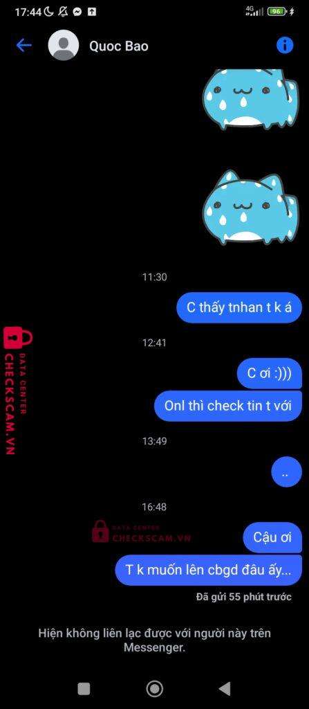 028280707 Le Mai Phuong MB bị cảnh báo lừa đảo scam