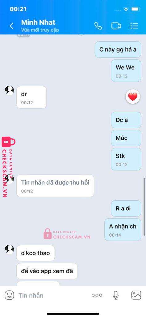 0865136180 Ngo Minh Nhat MB bị cảnh báo lừa đảo scam