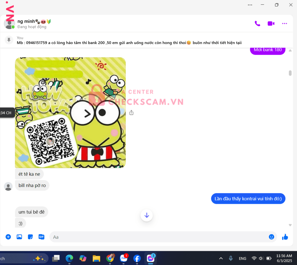0931283119 Phan Xuan Danh Zalo Pay bị cảnh báo lừa đảo scam