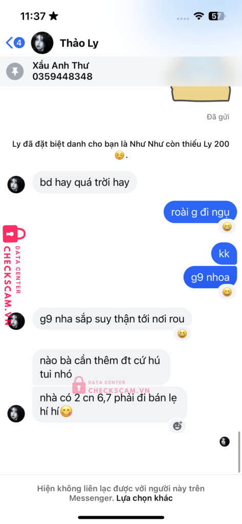 0968953522 Nguyen Thao Ly Vietinbank bị cảnh báo lừa đảo scam