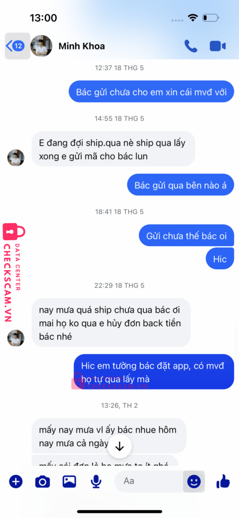 5811323626 Tran Thien Thach BIDV bị cảnh báo lừa đảo scam