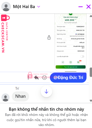899904012008 Nguyen Cao Quyet Thang MB bị cảnh báo lừa đảo scam