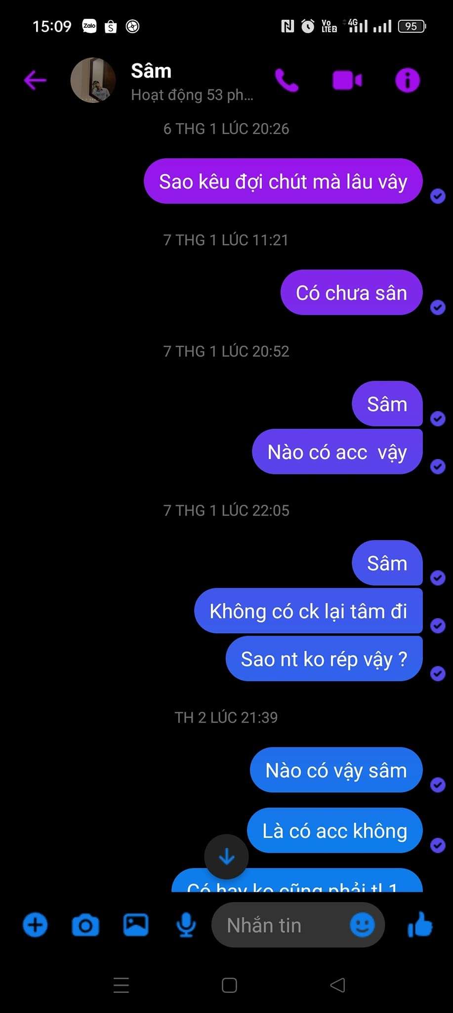 250999999999 NGUYEN DAC MINH SAM MB bị cảnh báo lừa đảo scam