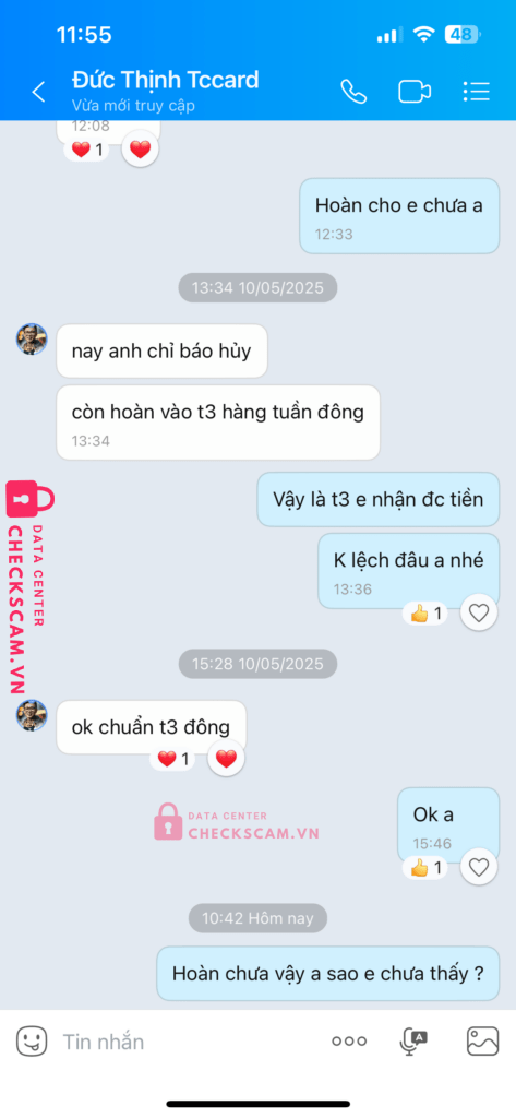 293293979 Do Duc Thinh MB bị cảnh báo lừa đảo scam