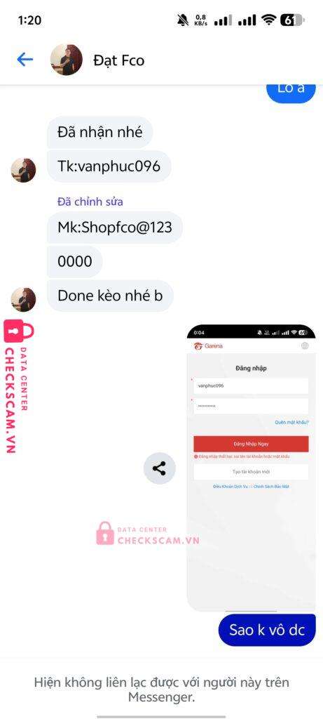 19072857835011 Nguyen Quoc Dat Techcombank bị cảnh báo lừa đảo scam