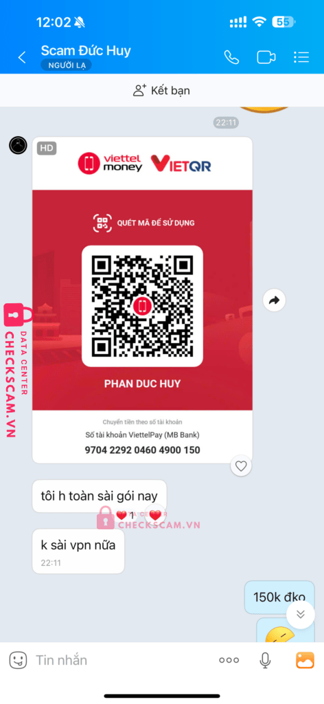 9704229204604900150 Phan Duc Huy MB bị cảnh báo lừa đảo scam