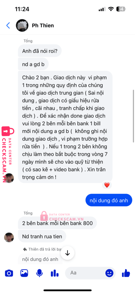 3164649970 Nguyen Van Thang VP BANK bị cảnh báo lừa đảo scam