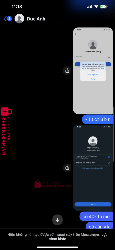 318516 VU VAN DUC ANH MB BANK bị cảnh báo lừa đảo scam
