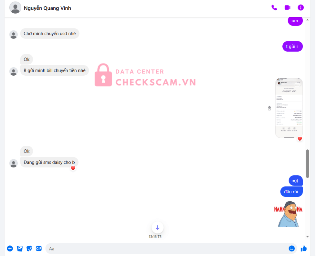 3603997189 Tasukija MB bị cảnh báo lừa đảo scam