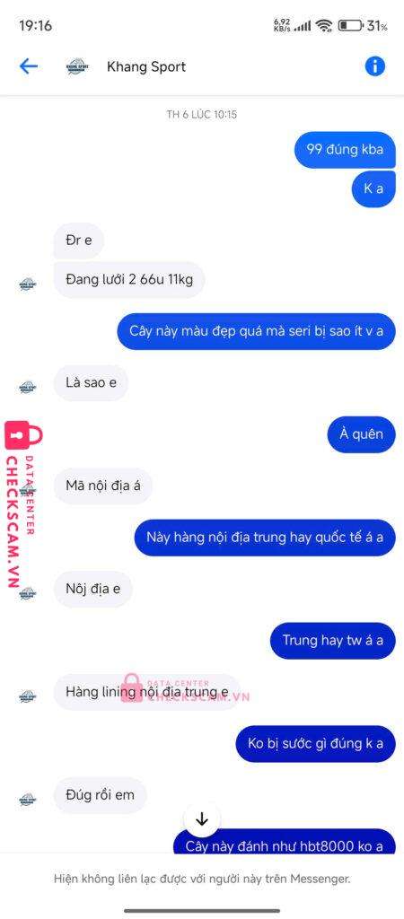 3693993979 THACH DUY KHANG Techcombank bị cảnh báo lừa đảo scam