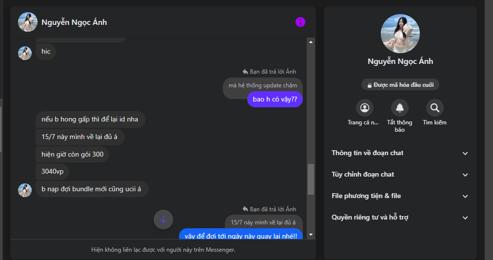 3838868383838 NGUYEN NGOC ANH MB bị cảnh báo lừa đảo scam