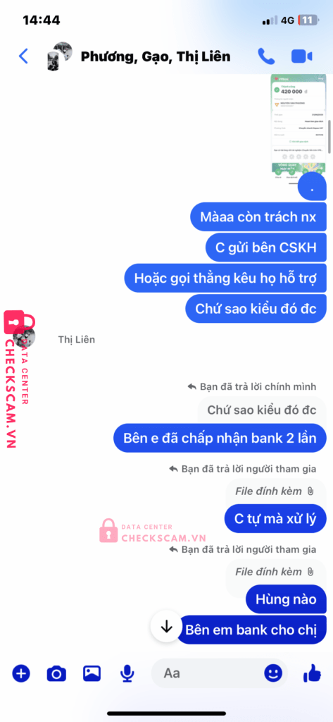 39051503267 NGUYEN VAN PHUONG TP BANK bị cảnh báo lừa đảo scam