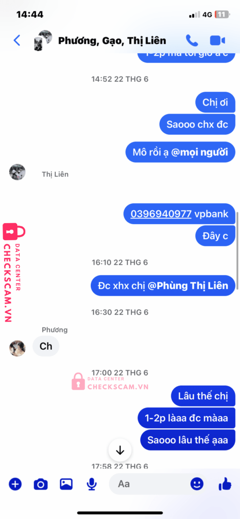 39051503267 NGUYEN VAN PHUONG TP BANK bị cảnh báo lừa đảo scam