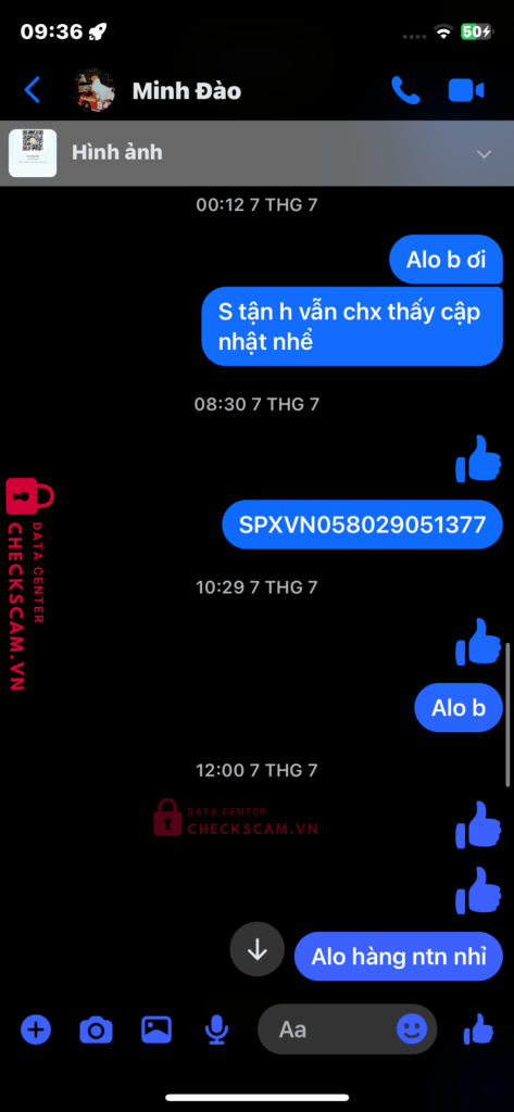 3950626999 VU HONG SON BIDV bị cảnh báo lừa đảo scam