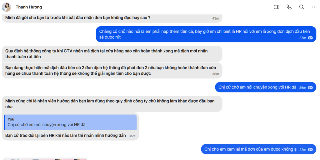 100884114593 Tran Bich Nga Vietinbank bị cảnh báo lừa đảo scam