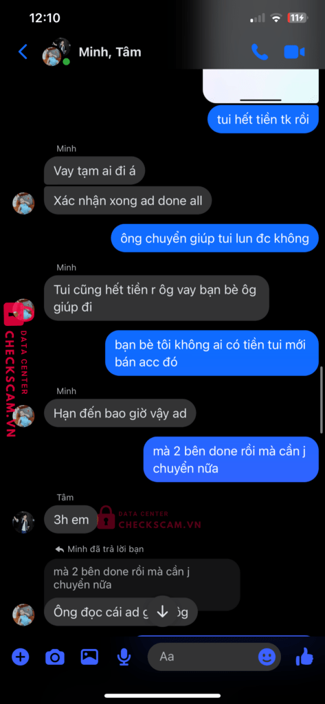 6404648446 Nguyen Thanh Dat VP Bank bị cảnh báo lừa đảo scam