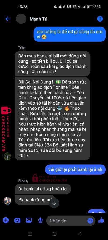 408554357 Vo Hieu Le VP BANK bị cảnh báo lừa đảo scam