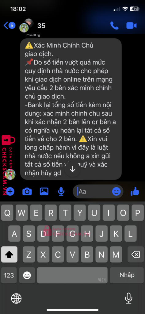 426577507 DUONG VAN VY VP Bank bị cảnh báo lừa đảo scam