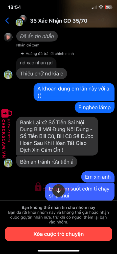 426577507 DUONG VAN VY VP Bank bị cảnh báo lừa đảo scam