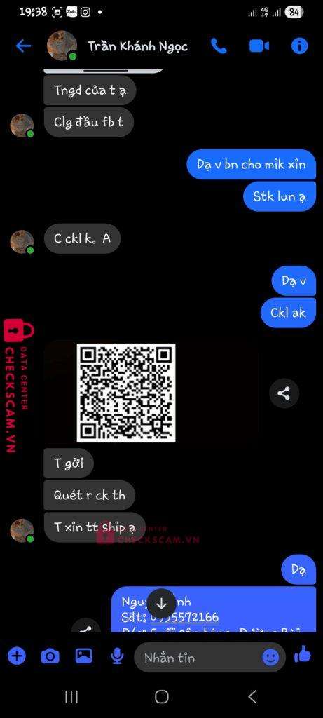 45252636859 NGUYEN THI HOANG LAN MB bị cảnh báo lừa đảo scam
