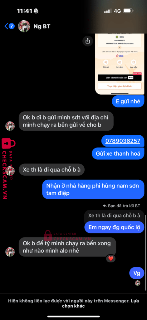 4860965207 Nguyen Thi Bich Thuy BIDV bị cảnh báo lừa đảo scam